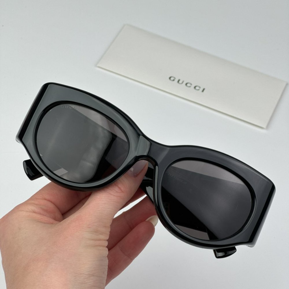 NWT Gucci Black Sunglasses - Picture 6 of 15